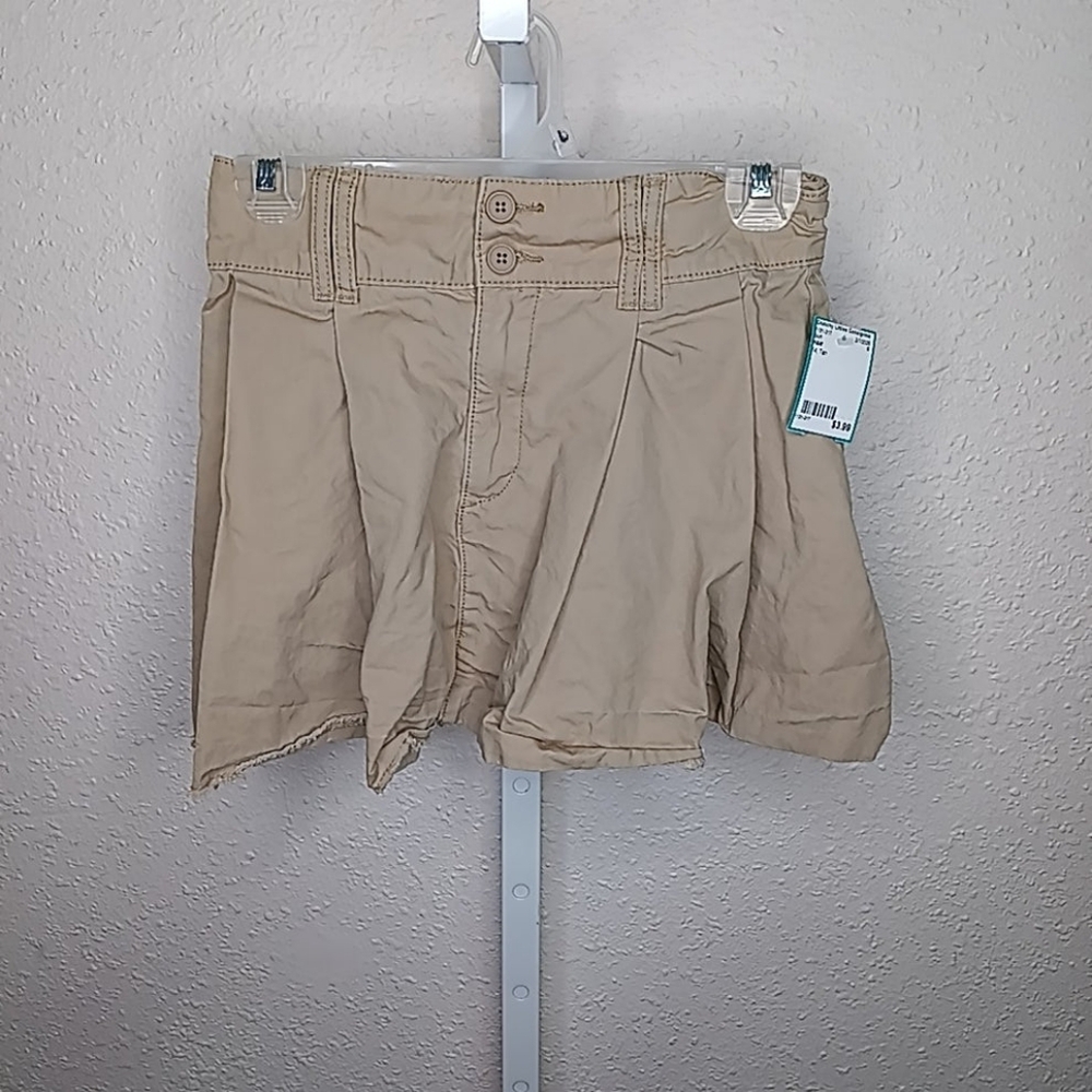Girls H&M Khaki Pleated A-line Skirt Size 16 - Picture 2 of 5